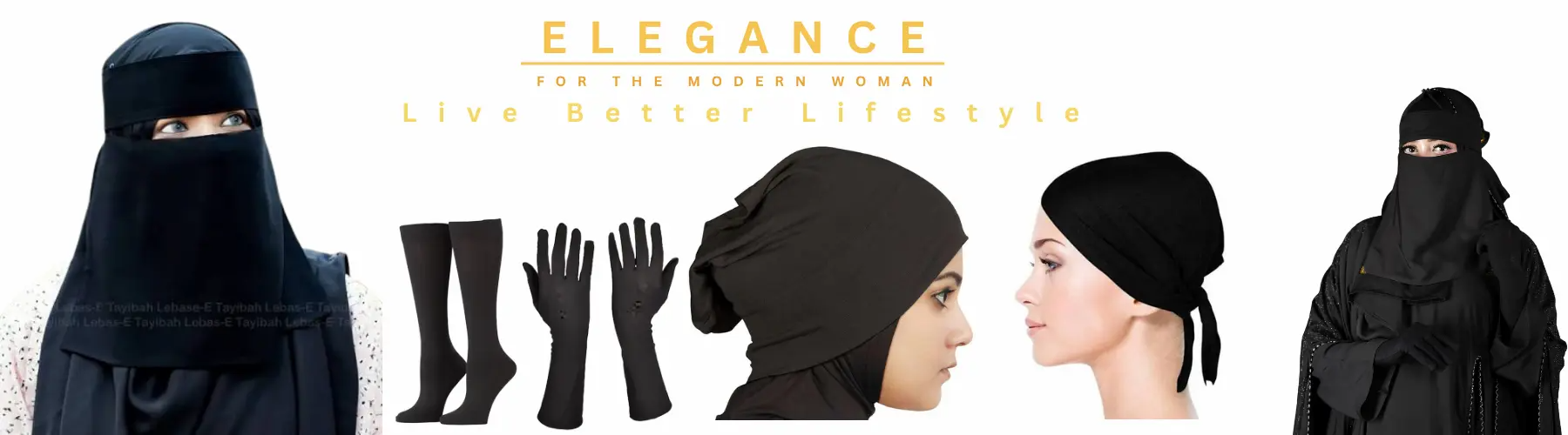 NIKAB / SOCKS / HIJAB CAP
