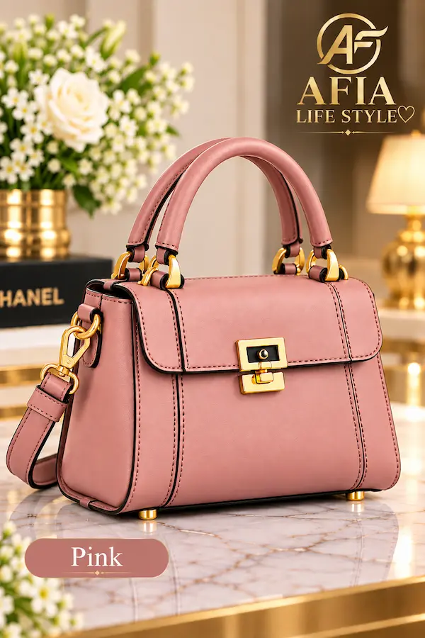 AFIA PREMIUM HANDBAG For Women (Pink)