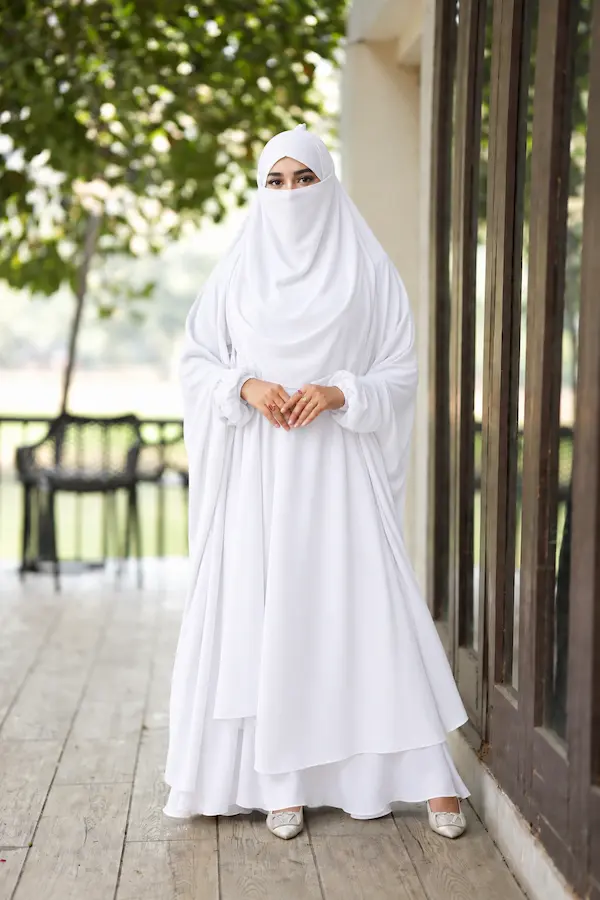 Long Khimar Collection White