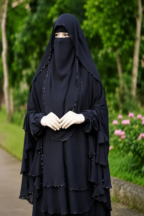 সুন্নতি ( সাফা ) হিজাব নিকাব সেট