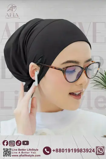 Hijab Cap For Women knit fabric Cotton Spandex Best Quality Inner Cap 01 pcs