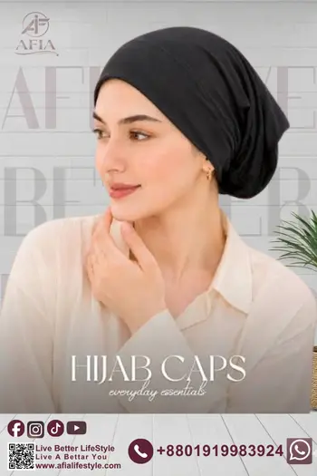 VISCOSE JERSEY UNDER HIJAB CAP / HEADBAND
